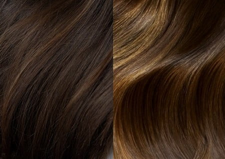 фото до и после осветления волос